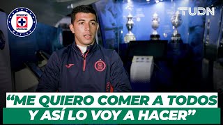 “Vengo con un hambre IMPRESIONANTE” Erik Lira tras su llegada a Cruz Azul  TUDN [upl. by Sloane]