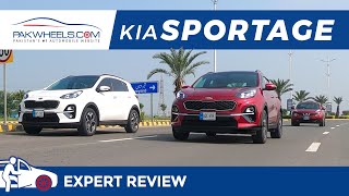 Kia Sportage 2020  AWD  Expert Review  0 to 100 Test  PakWheels [upl. by Bertle222]