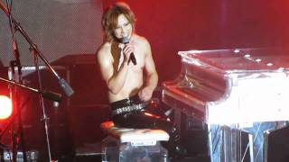 X Japan  Yoshikis speech Buenos Aires Argentina 14092011 [upl. by Medora]