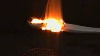 BURNING SODIUM in air [upl. by Donald]