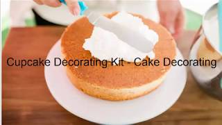 Cake Decorating Kit Cake Decorating Supplies Baking Supplies Cake Turntable [upl. by Vladi]