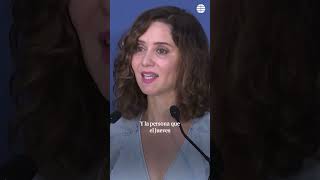 Isabel Díaz Ayuso quotYo soy leal a Feijóoquot [upl. by Beka]