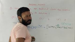 How many ions are produced from the complex CoNH36CI3 in Solution neetvnmchemistryncertneet [upl. by Oznofla]