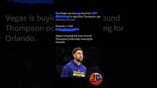 Its gonna happen we just have 2 believe klaythompson orlandomagic nbafreeagency2024 jbsn nba [upl. by Furiya]