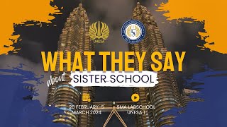 Sister School MalaysiaThailand Batch 1 [upl. by Arama]