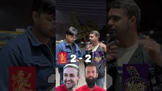 RCB vs KKR Comparison  Choose Strongest Player pakistanireaction iplvspsl [upl. by Auqinaj]