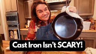 How to Season and Care for Cast Iron Cookware [upl. by Thin]