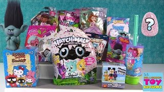 Trolls Wonder Pops Hatchimals Colleggtibles Disney Tsum Tsum Toy Opening  PSToyReviews [upl. by Ayitahs]