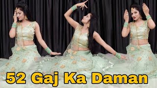 52 Gaj Ka Daman  Renuka Panwar  Haryanvi Popular Song  Pranjal Dahiya  Dance Video  Sonali Apne [upl. by Ainelec]