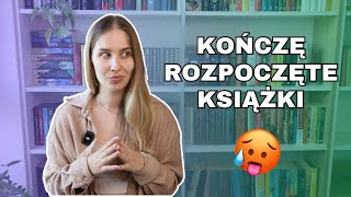 Kończę napoczęte książki 🥵 READING VLOG [upl. by Nnewg582]