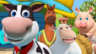 Learn Farm Animals Names and Sounds for Kids by Littletree House [upl. by Gnort]