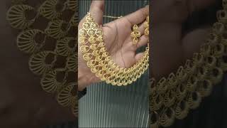 New one gram plated necklace 1399 only whatsapp 9159073113 fashion jwellery [upl. by Ladiv]