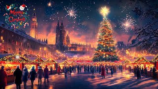 Relaxing Christmas Carols Music 🎄 Christmas Ambience Quiet and Comfortable Instrumental Music [upl. by Bary]