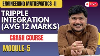 Triple Integration  Engineering Mathematics 2  Module 5 MRF sir [upl. by Aidin]