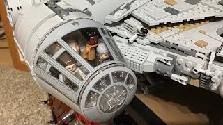 Lego Set 75192 UCS Millennium Falcon Review [upl. by Unders]