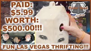 PAID 599  WORTH 50000 FUN THRIFTING IN LAS VEGAS Join the Journey on Picker Road [upl. by Elleved]