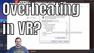 Laptop Overheating in VR Try this [upl. by Ybrik]