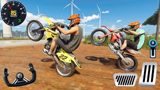 Impossible Dirt Bike Stunts  SUZUKI RMZ450 KTM 450 EXC The Crew Motorfest  GamePlay UHD [upl. by Tristam]