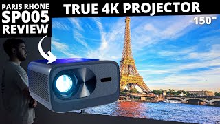 Paris Rhône SP005 REVIEW My First Native 4K Projector Is It Good [upl. by Valida]