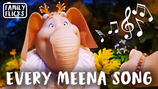 Every Meena Song  Sing 2016 and Sing 2 2021  Family Flicks [upl. by Ayisan]