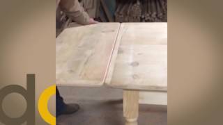 The Stow Leaf Dining Table at DutchCrafters [upl. by Littman128]