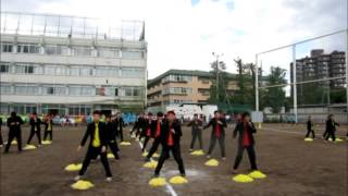 2012年度 成城中学校 運動会 09 応援合戦 [upl. by Whatley]