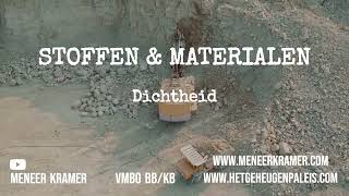 Materialen  Dichtheid – 3K  VMBO BasisKader  NaSk 34 [upl. by Castra230]