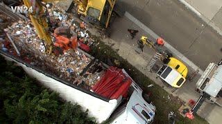 01082023  VN24  LKW Bergung auf A44  zuvor musste viel Papierkram erledigt werden [upl. by Newol2]