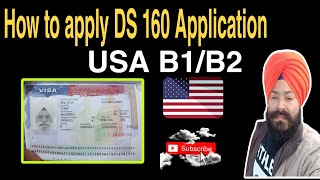 How to fill USA DS160 form online UK india 2024 USA B1B2 Step By Stepstarplus [upl. by Thibault424]