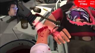 Markipliers Surgeon Simulator Sped Up Full [upl. by Clarette]