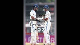 India lead by 218 run [upl. by Anitrebla]