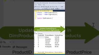 SQL Tricks  Update FROM a Select SQL Query [upl. by Moria]