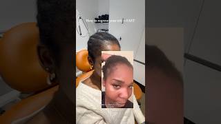 Regrow your edges FAST blackhairstyles 4chair naturalhair tractionalopecia hairloss hairtips [upl. by Haianeb]