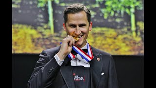 Meilleur sommelier du monde Best sommelier of world  winners final  Raimonds Tomsons from Latvia [upl. by Eojyllib]