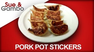 How to Make Pork Pot Stickers Recipe  Goyza Recipe [upl. by Lael]