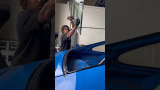 How to install windshield into car autoglass [upl. by Zurn546]