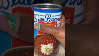 RED BEANS IN A CAN 🍛 redbeans dinner shortsvideo [upl. by Nellda]