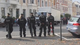 Spontandemo gegen rechtes Burschenschaftstreffen in Bonner Südstadt am 06092014 [upl. by Filahk]