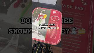 SHOULD I MAKE A DOLLAR TREE CAKE⁉️☃️🍰 dollartree dollartree christmas [upl. by Benoite]