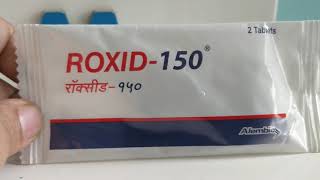 Roxid 150 tablet roxythromycin uses side effects complete info [upl. by Merrow584]