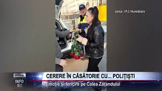 CERERE ÎN CĂSĂTORIE CU POLIȚIȘTI [upl. by Horwath]