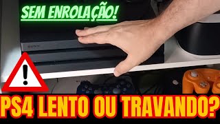 PS4 TRAVANDO COMO RECRIAR O BANCO DE DADOS SEM ENROLAÇÃO [upl. by Verada]