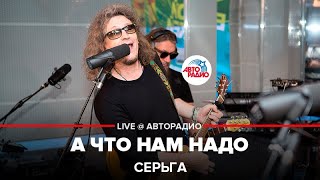 СерьГа  А Что Нам Надо LIVE  Авторадио [upl. by Yaya]