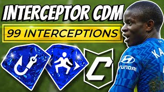 Max Interceptions CDM Build in FC 24 Clubs [upl. by Eimiaj]