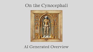 Overview Letter on the Cynocephali by Ratramnus Monk of Corbie AI Summary [upl. by Burke]