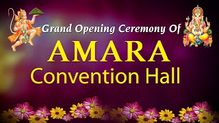 05102022 Grand Opening Ceremony Of AMARA Convention Hall [upl. by Duax]