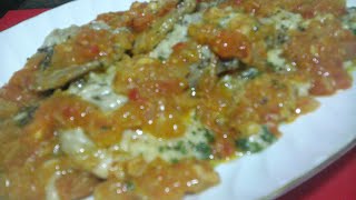 ESCALOPINES DE TERNERA CON QUESO Y TOMATE [upl. by Shaeffer709]