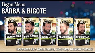 Bigen Mens Beard Color l Atrévete a lucir una barba perfecta [upl. by Aruol908]