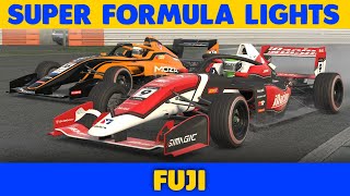 iRacing Super Formula Lights at Fuji  Season 4 2024 [upl. by Annoyt]