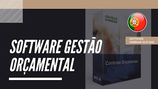 Webinar Controlo Orçamental Software para Gestão Orçamental [upl. by Molini]